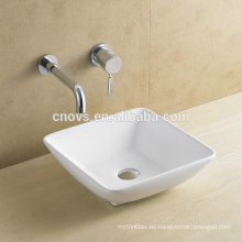 Diseño popular Square Shape Hot Lavain Sinks de cerámica